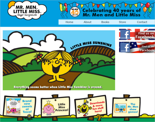 Little-miss-sunshine22 in Best Practices For Designing Websites For Kids