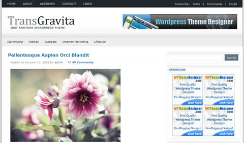 Free Wordpress themes