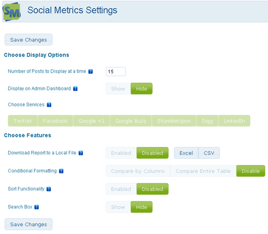 Social Metrics