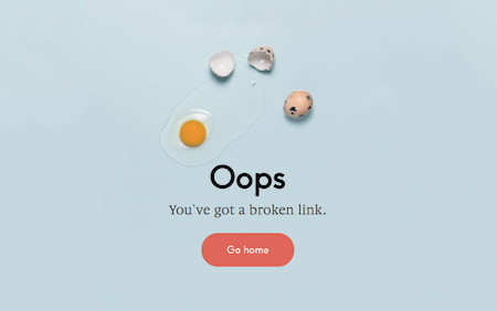 404 page