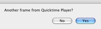 Quick Time to photoshop Screenshot asking another frame