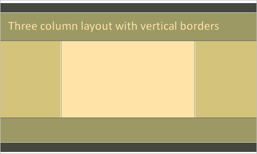 Equal Height Column Layouts with Borders and Negative Margins in CSS