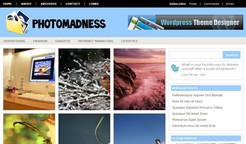 Free Wordpress themes