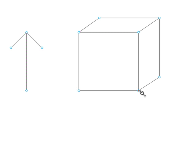 Thanks to vector networks in Figma, segments can be easily moved or bent.