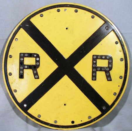 Antique Railroad Sign