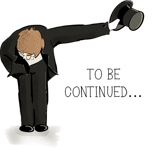 To be continued…