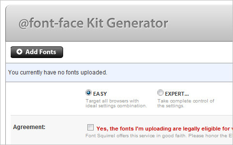 Useful Typography Resources - Create Your Own @font-face Kits