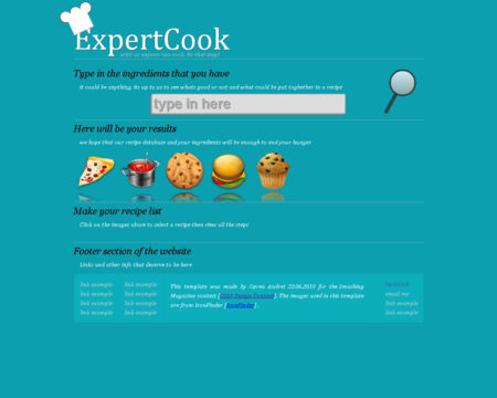 CSS3 Designs For Free Download - css3-expert-cook