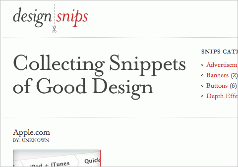 design|snips