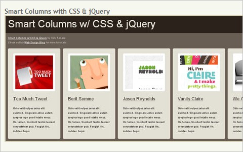  Interactive Webdesign with CSS and jQuery 