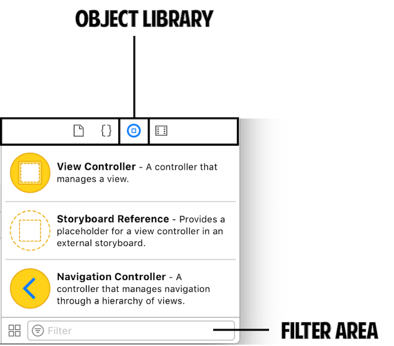 object-library-filter-area