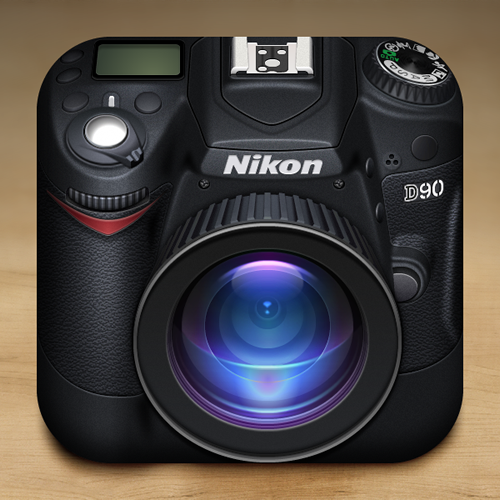 Nikon iOS icon by Gianluca Divisi