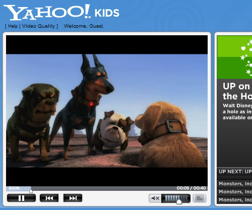 Yahoo! Kids Movie Guides