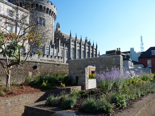 Medieval Garden In Dublin Castle