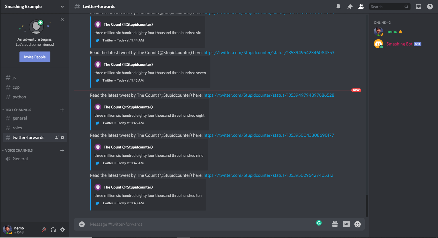 Create a Discord Bot - Documentation