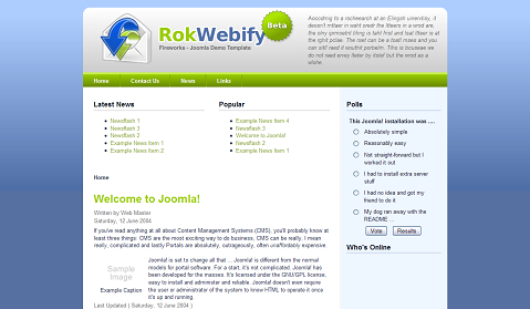 RokWebify by RocketTheme