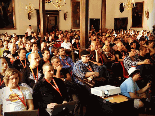 Audience at Smashing Conference.