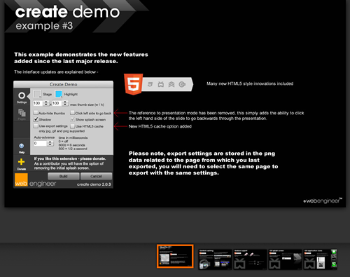 Create Demo (view demo 3)