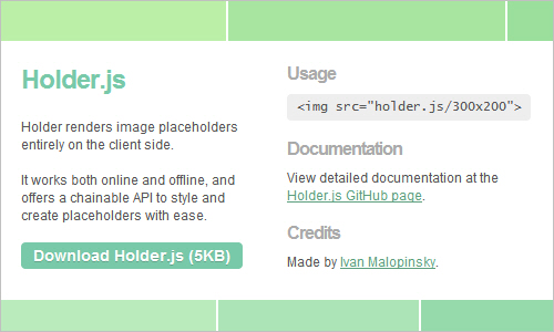 Holder.js