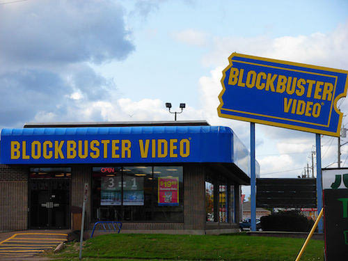 Blockbuster: a lot of stores, a lot of employees, very little innovation