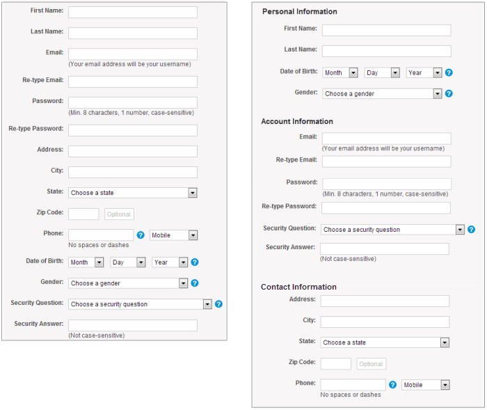 Product Form Templates - Create Online Product Forms for Website