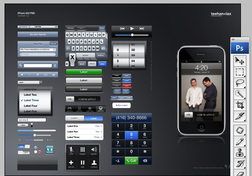 iPhone GUI