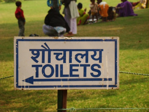 Wayfinding and Typographic Signs - toilets