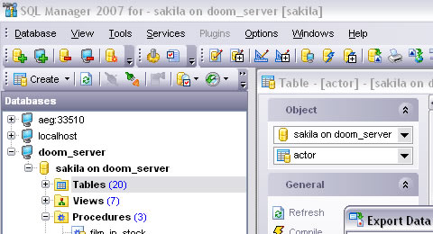 MySql Tools Screenshot