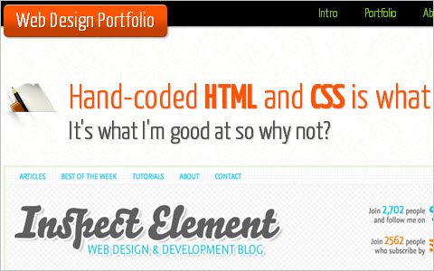 Code a Backwards Compatible, One Page Portfolio with HTML5 and CSS3