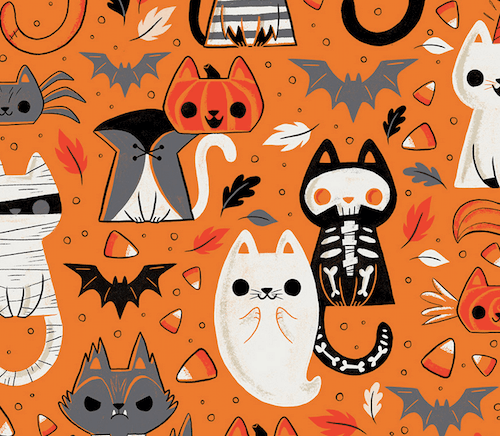 'Cats of Halloween' by Caley Hicks