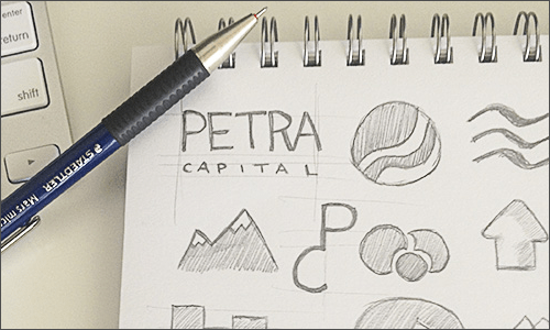 Petra Capital: A systematic approach to logo design