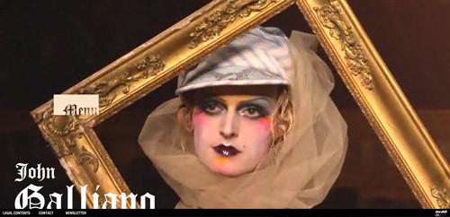 John Galliano in Background Video Showcase