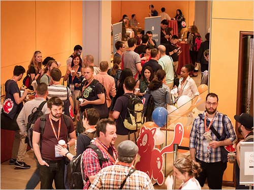 An incredible amount of sharing, learning and networking can happen at a conference.