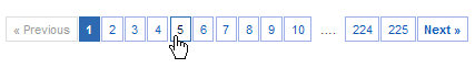 Screenshot Pagination