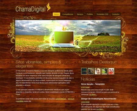 Textures and Patterns Design - Home | ChamaDigital - Web Design PortfÃ³lio