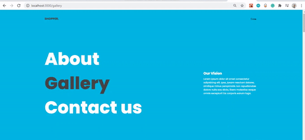 Gallery without animation.