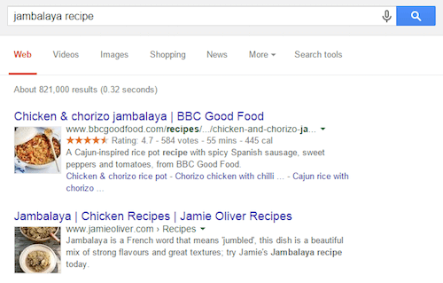 Rich Snippets, a great opportunity to stand out in organic search