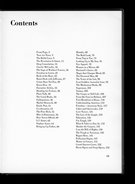 Table of Contents Showcase