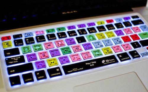 Keyboard Shortcut Skins for Macs