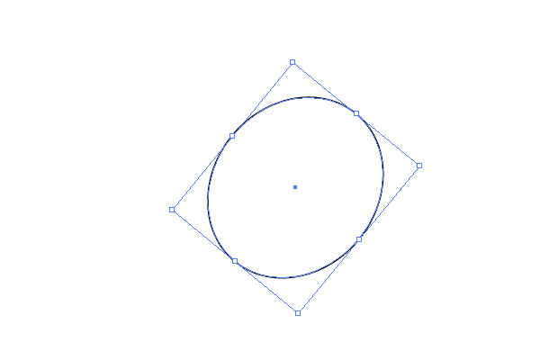 Tiger ears, drawing an ellipse and rotate 50 degrees