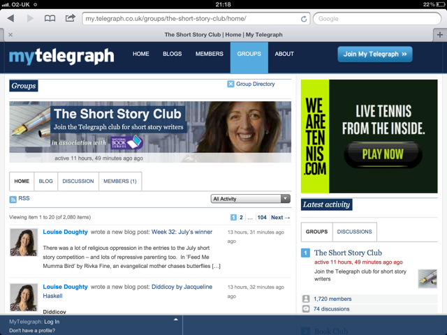 Telegraphs Short Story Group