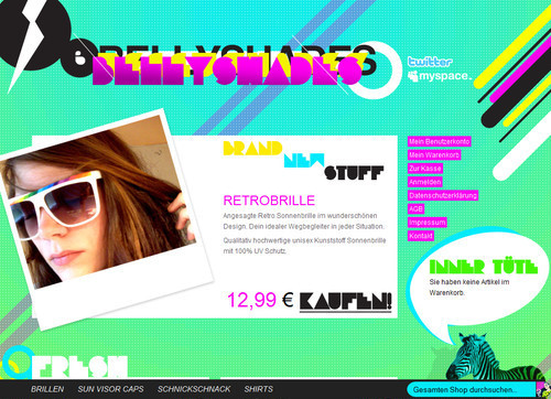 German Web Design - bellyshades