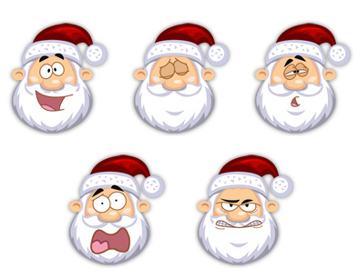 Free High Quality Icon Sets - Santa Claus Icons