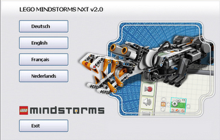 LEGO Mindstorms NXT Software allows users to choose their language at the moment of installation