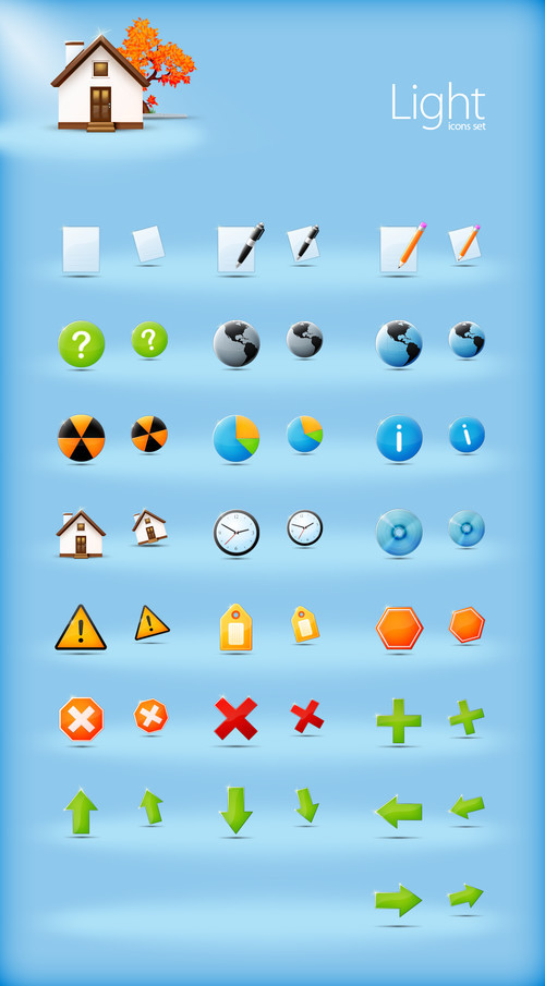 Freebies Icons - Light Icons by ~sone-pl