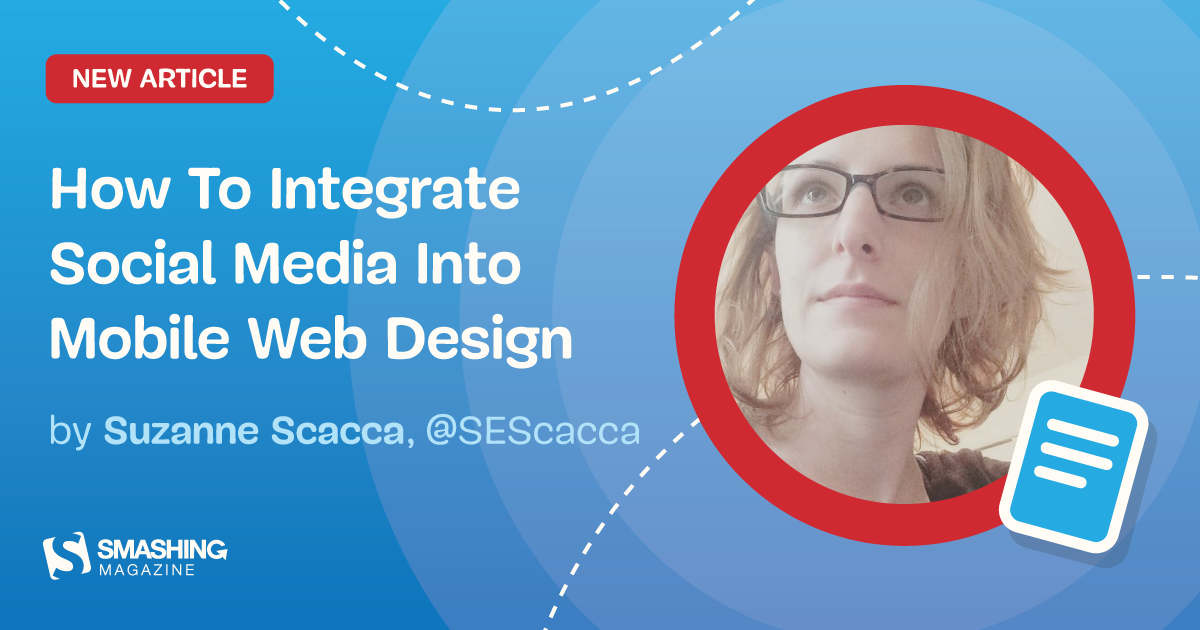 How To Integrate Social Media Into Mobile Web Design — Smashing Magazine