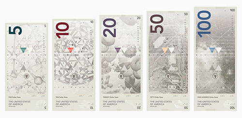 The USD concept by Travis Purrington - banknote design