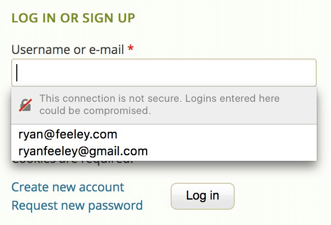 Coming soon to Firefox: a feature that will warn users when they type a password into an insecure (HTTP) page or form.