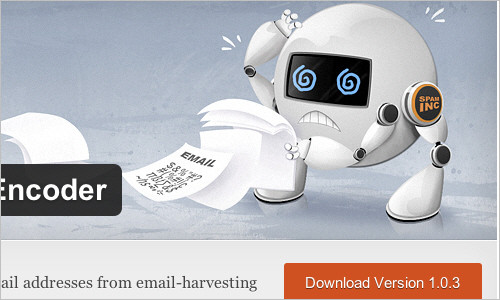 WordPress › Email Address Encoder « WordPress Plugins