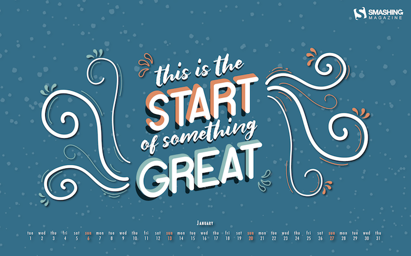 Premium Vector | Every ending is a new beginning lettering typography design